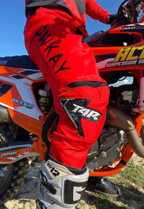 MOTO JERSEY - RED & BLACK (IN STOCK)