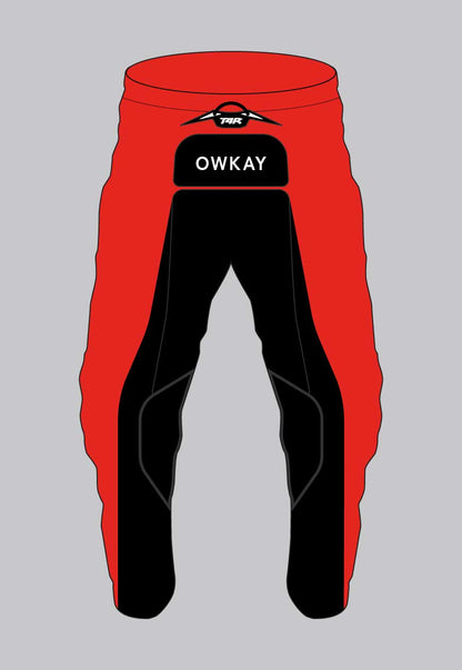 MOTO PANTS - RED (PRE-ORDER)