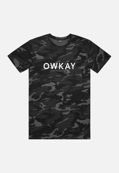 T-SHIRT ORIGINAL - BLACK CAMO