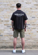 Load image into Gallery viewer, OVERSIZED T-SHIRT BRAND - BLACK
