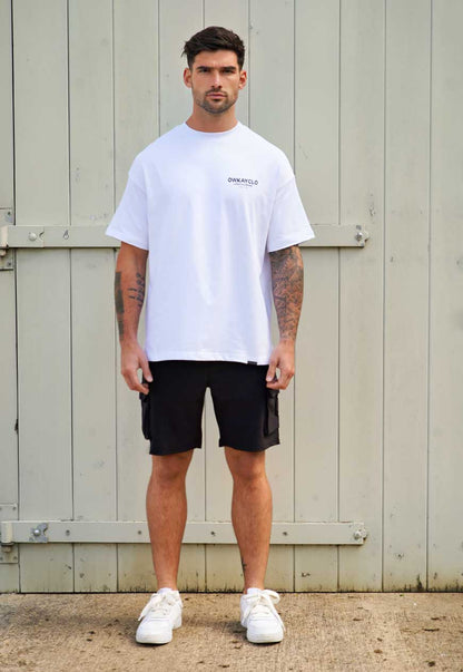 OVERSIZED T-SHIRT BRAND - WHITE