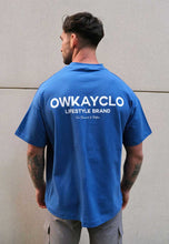 Load image into Gallery viewer, OVERSIZED T-SHIRT BRAND - COBALT
