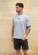 Load image into Gallery viewer, OVERSIZED T-SHIRT STATEMENT - HEATHER GREY
