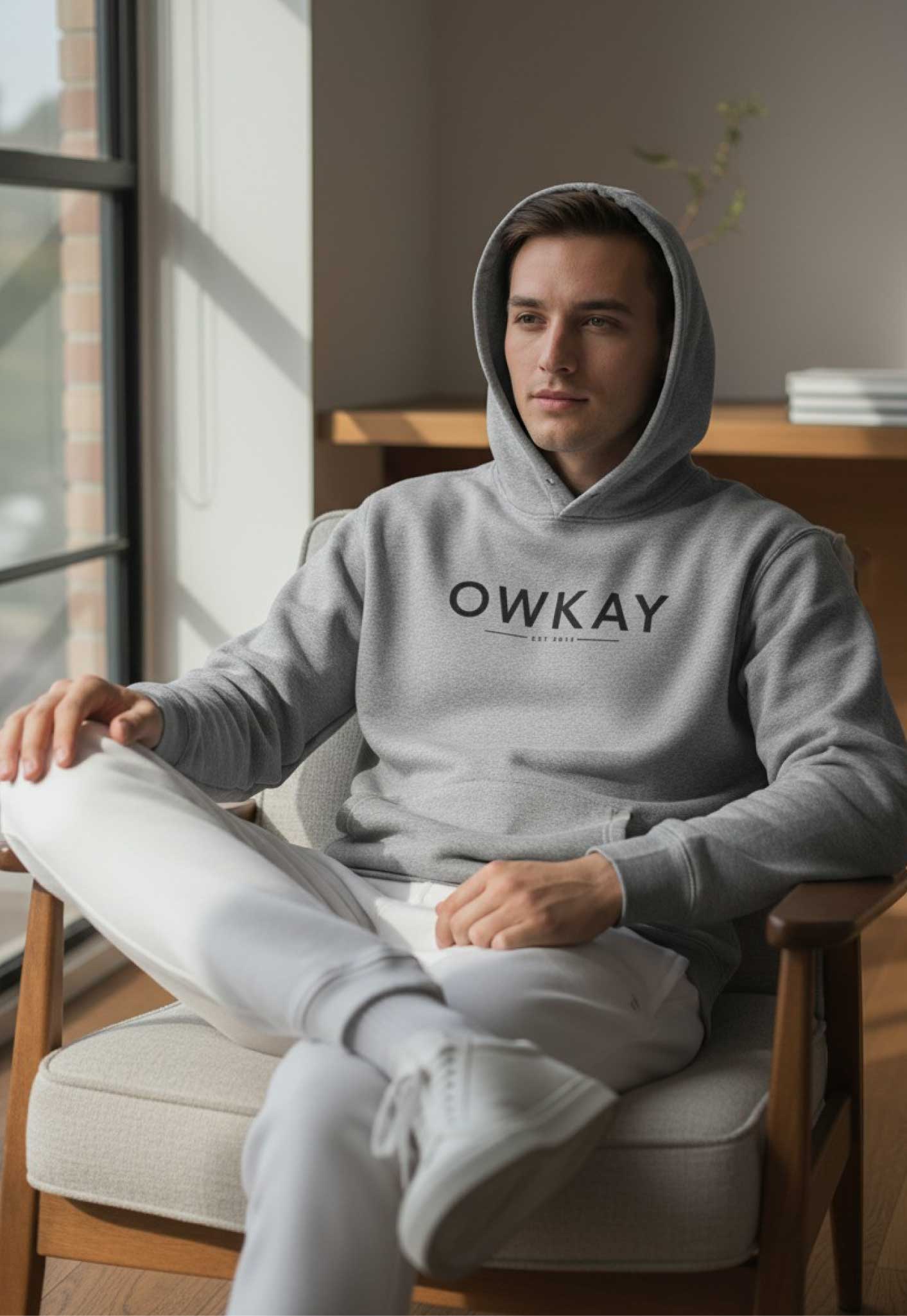 RELAXED HOODIE ORIGINAL - GREY