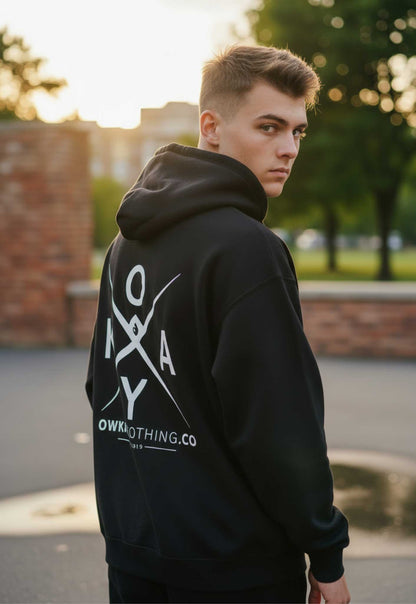 HOODIE OWKAYCLOTHINGCO - BLACK