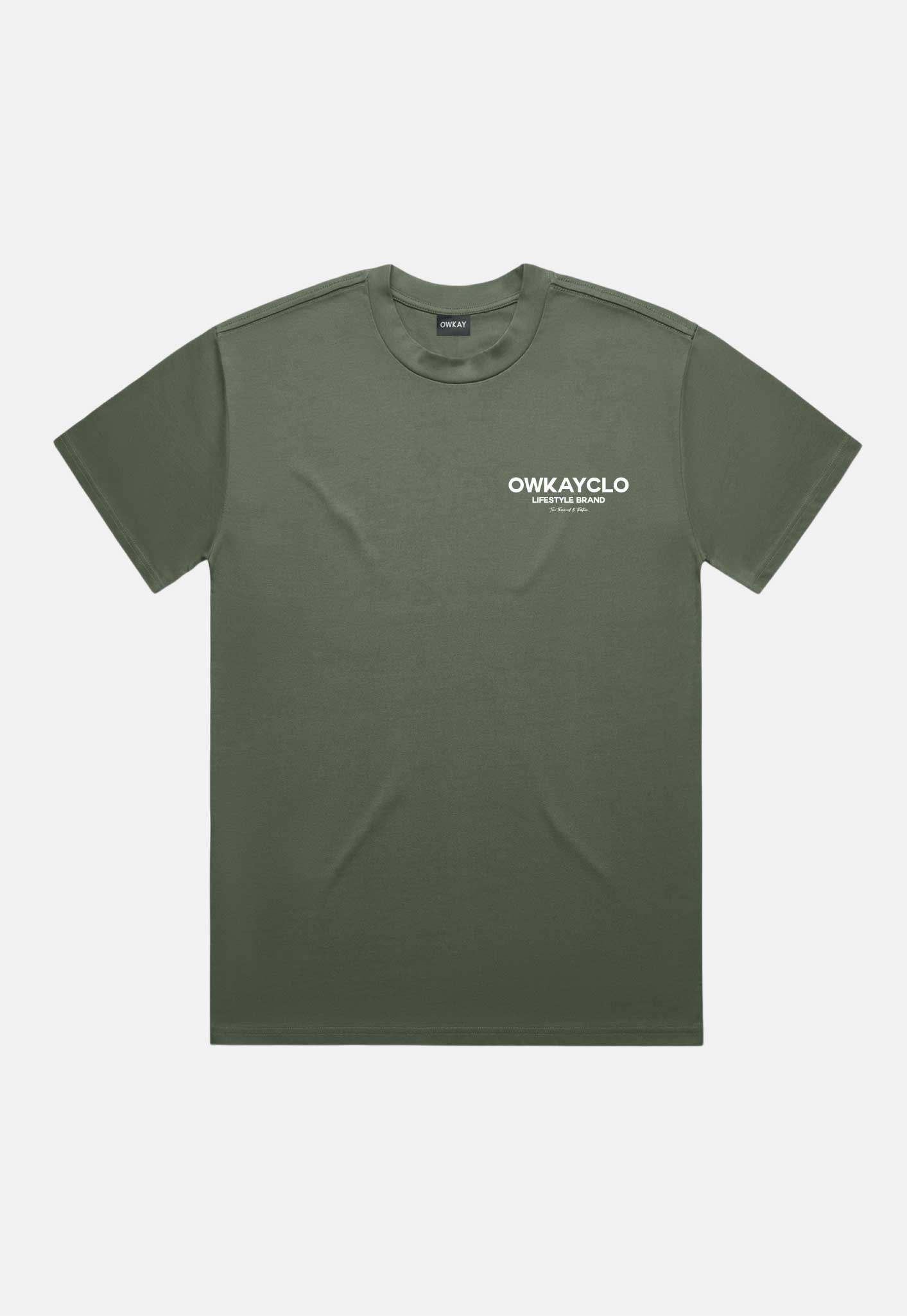 T-SHIRT BRAND - KHAKI