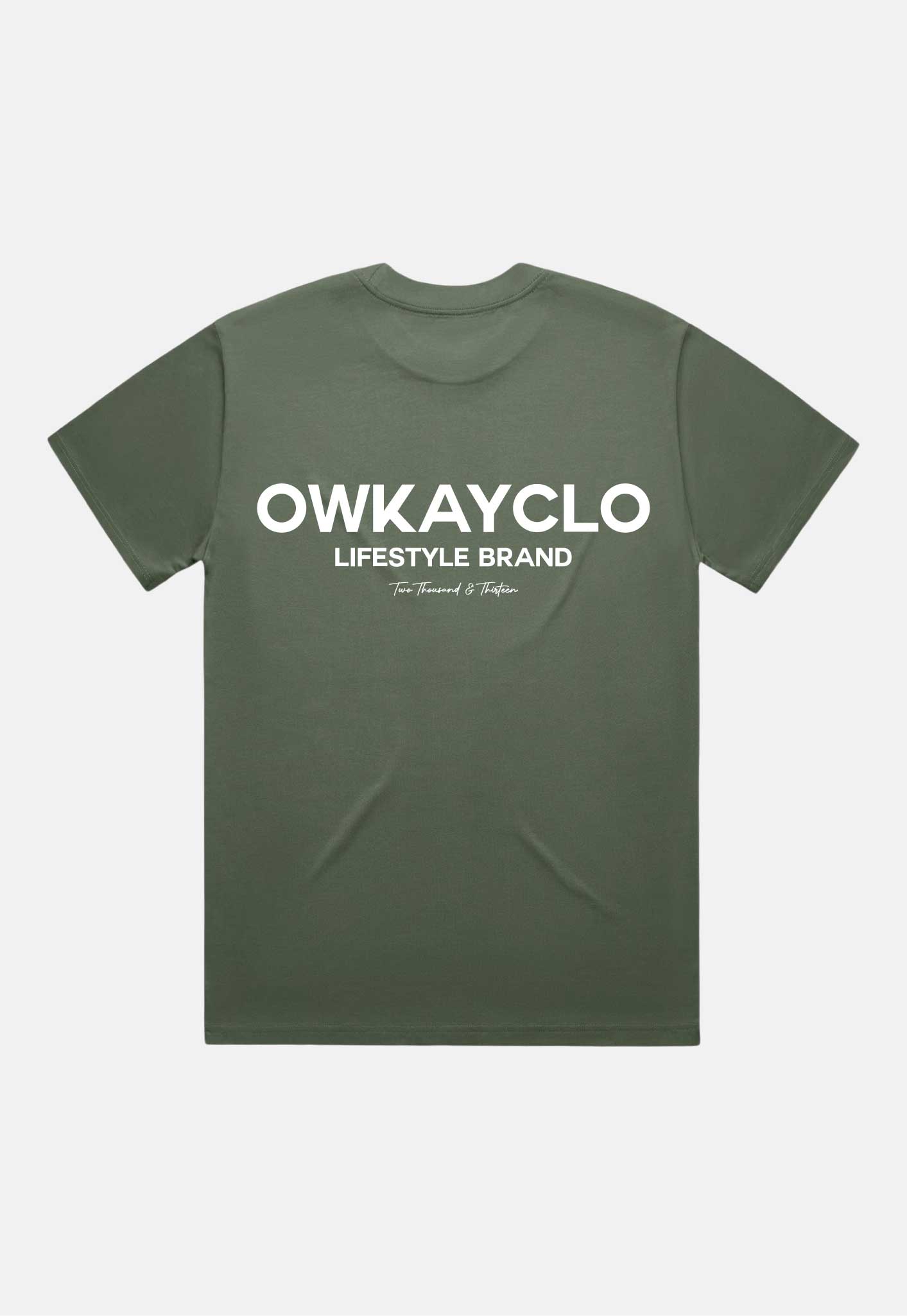T-SHIRT BRAND - KHAKI