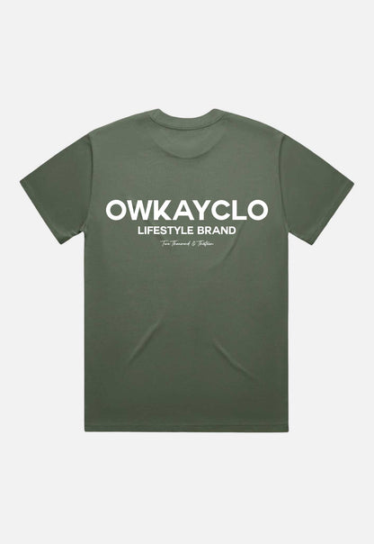 T-SHIRT BRAND - KHAKI