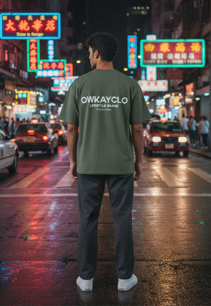 T-SHIRT BRAND - KHAKI