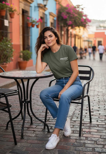 T-SHIRT BRAND - KHAKI