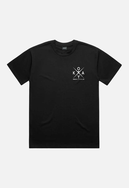 T-SHIRT OWKAYCLOTHINGCO - BLACK
