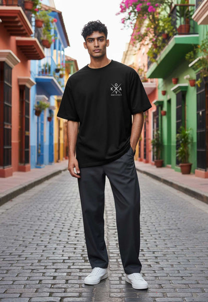 T-SHIRT OWKAYCLOTHINGCO - BLACK