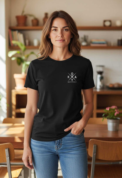 T-SHIRT OWKAYCLOTHINGCO - BLACK
