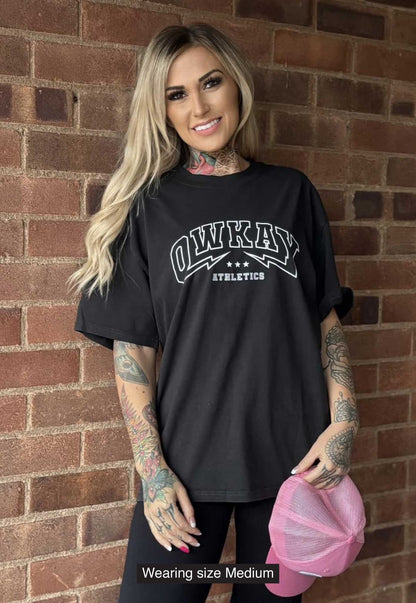 RELAXED T-SHIRT VAULT - FADED BLACK