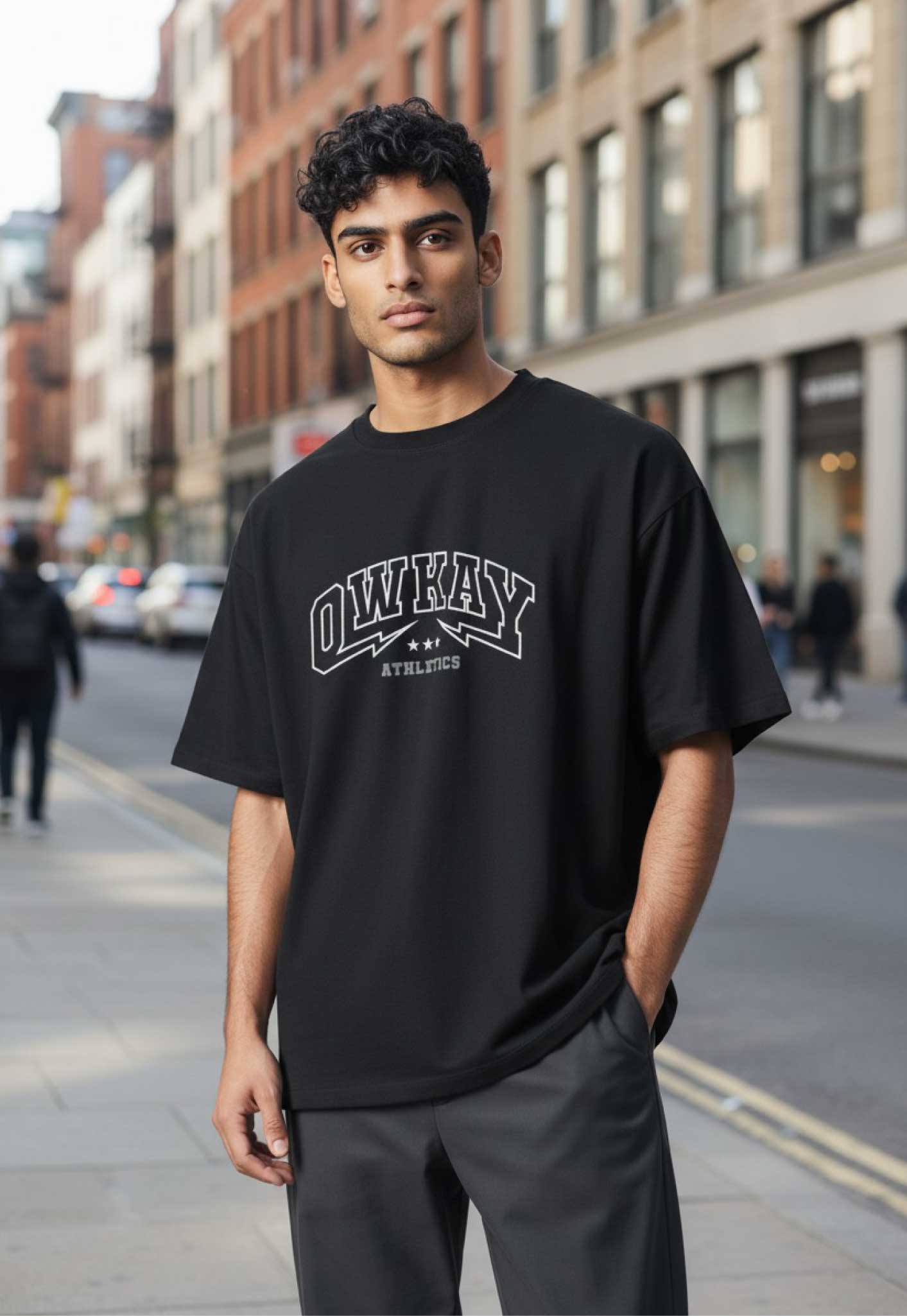 RELAXED T-SHIRT VAULT - FADED BLACK