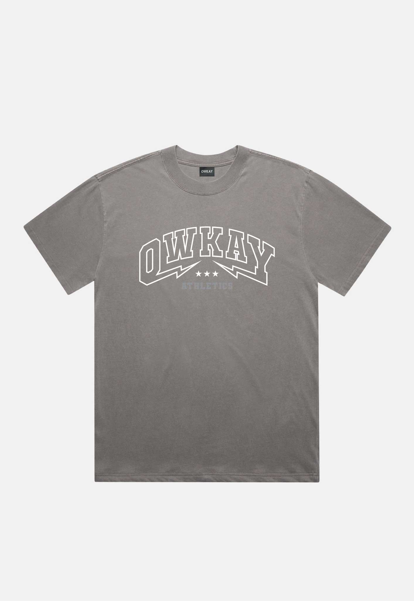 RELAXED T-SHIRT VAULT - FADED GREY