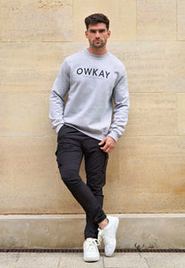 SWEATSHIRT HEATHER GREY