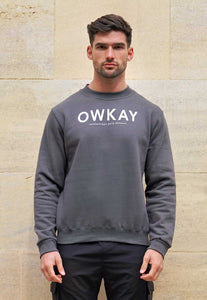 SWEATSHIRT STEEL GREY