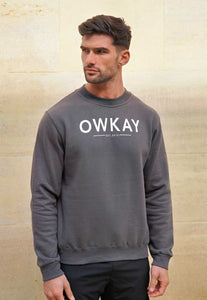 SWEATSHIRT STEEL GREY