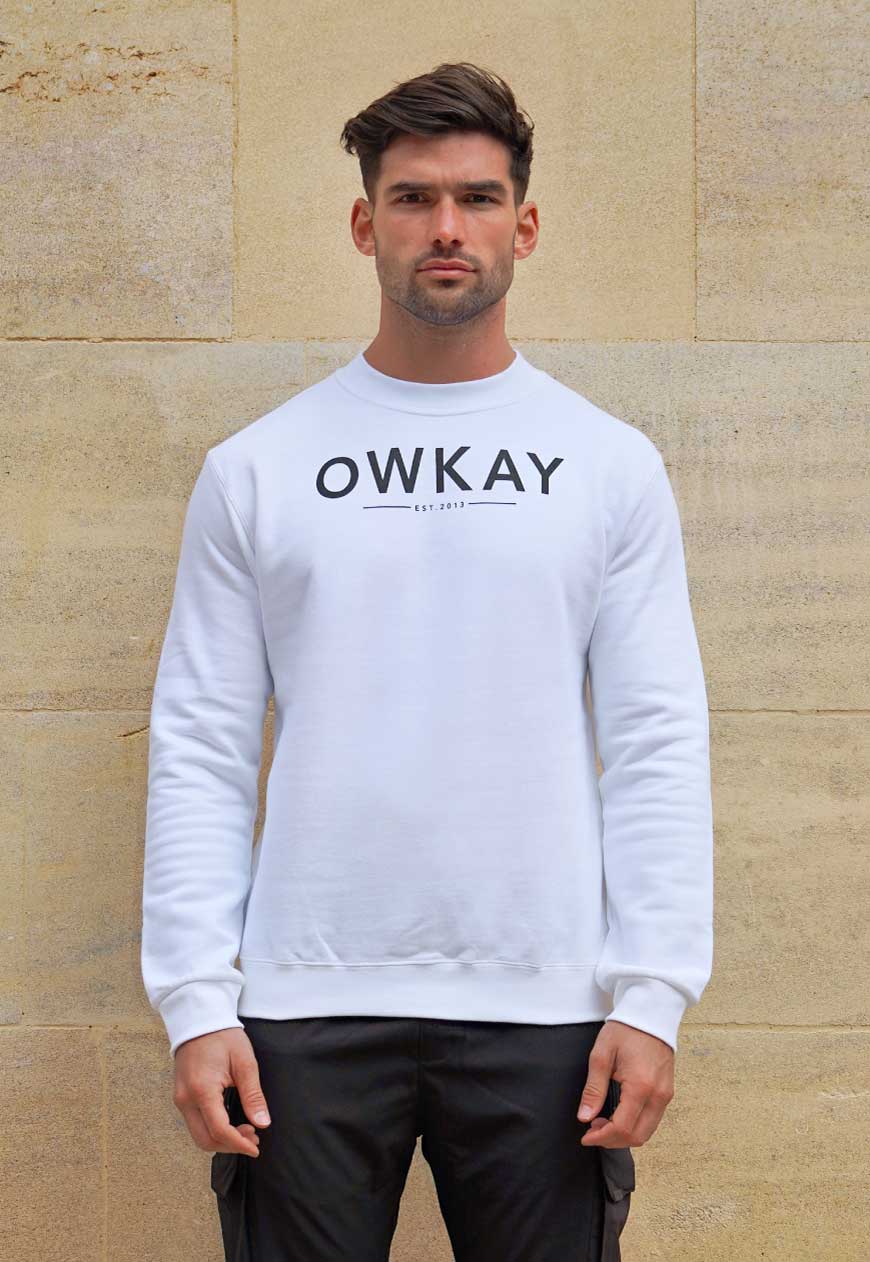 SWEATSHIRT WHITE