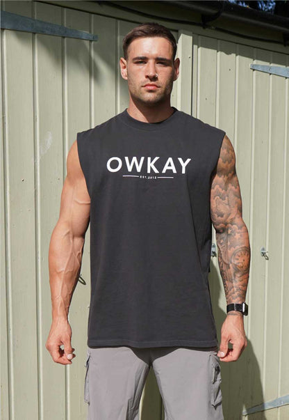 RELAXED TANK ORIGINAL - FADED BLACK