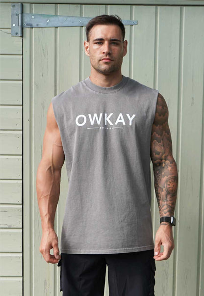 RELAXED TANK ORIGINAL - FADED GREY