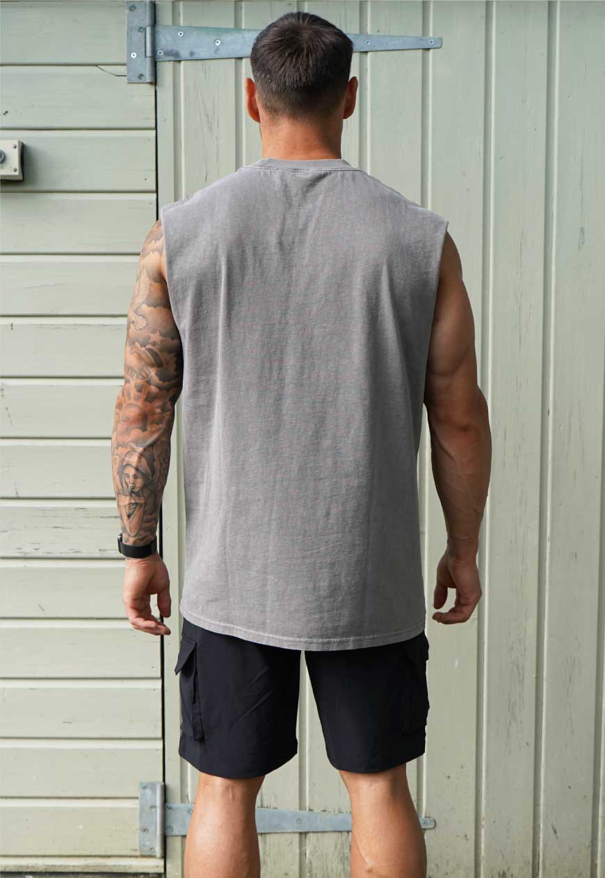 RELAXED TANK ORIGINAL - FADED GREY