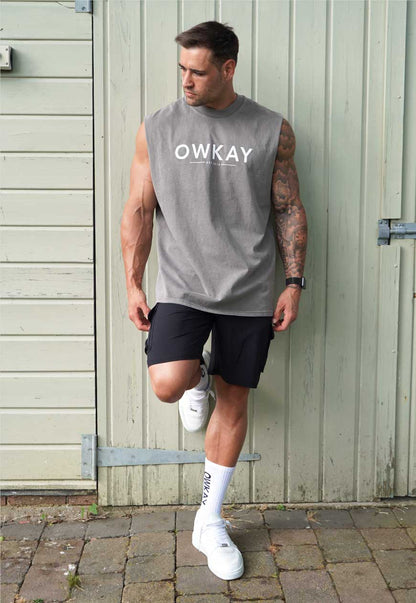 RELAXED TANK ORIGINAL - FADED GREY