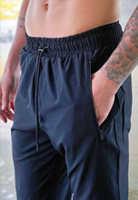 Load image into Gallery viewer, TRACK PANTS - BLACK
