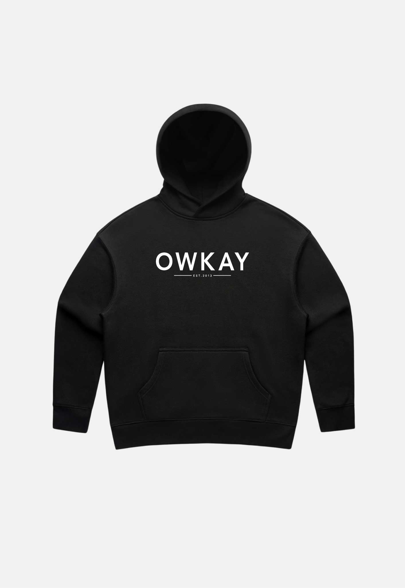 WOMENS HOODIE ORIGINAL - BLACK