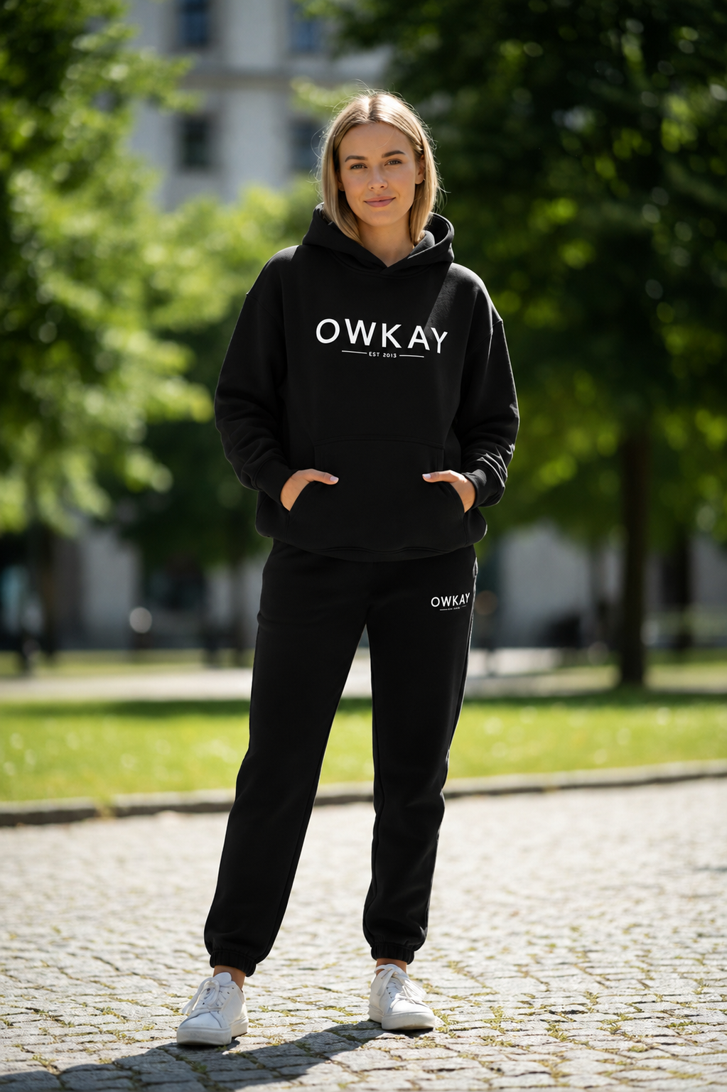 WOMENS TRACKSUIT ORIGINAL - BLACK (SAVE £5)