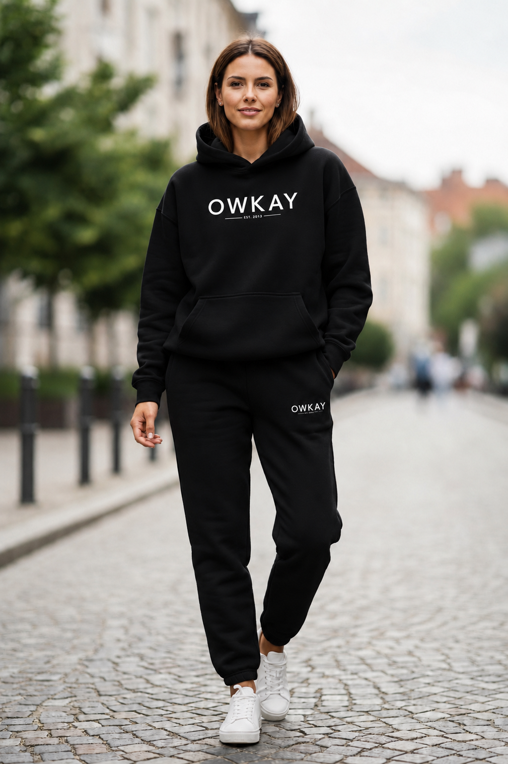 WOMENS TRACKSUIT ORIGINAL - BLACK (SAVE £5)