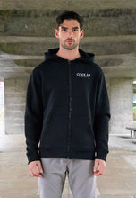 Load image into Gallery viewer, ZIP UP HOODIE - BLACK
