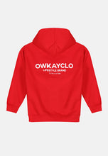 Load image into Gallery viewer, KIDS HOODIE BRAND - RED
