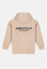 Load image into Gallery viewer, KIDS HOODIE BRAND - SAND
