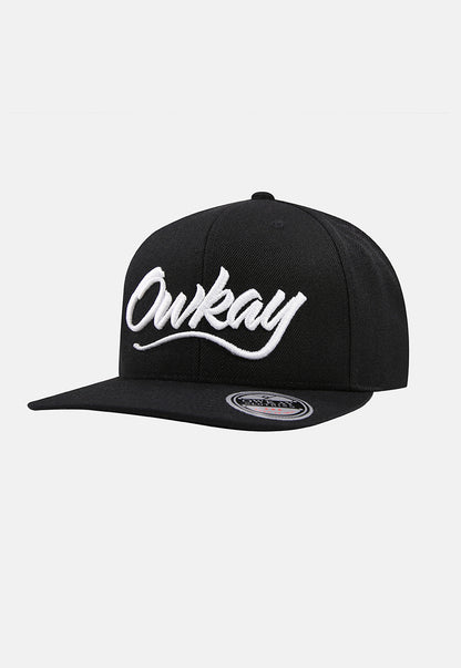 SNAPBACK HAT BLACK