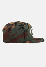 Load image into Gallery viewer, SNAPBACK HAT CAMO GREEN
