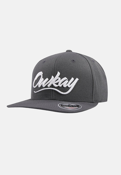 SNAPBACK HAT DARK GREY