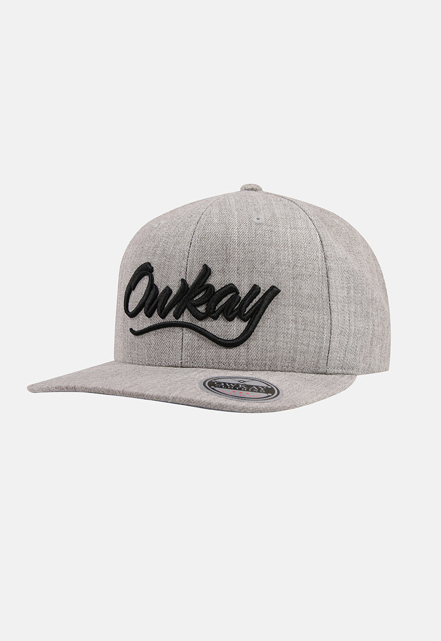 SNAPBACK HAT HEATHER GREY