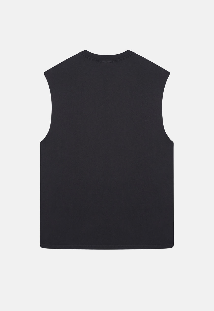 RELAXED TANK ORIGINAL - FADED BLACK