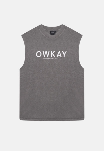 RELAXED TANK ORIGINAL - FADED GREY