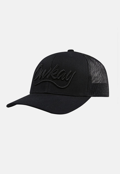 TRUCKER HAT BLACKOUT