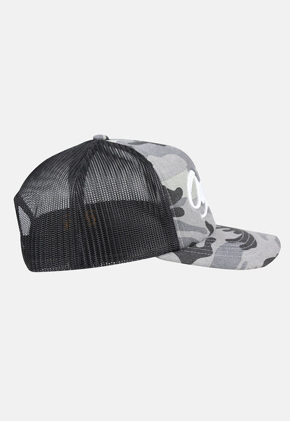 TRUCKER HAT CAMO GREY
