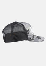 Load image into Gallery viewer, TRUCKER HAT CAMO GREY
