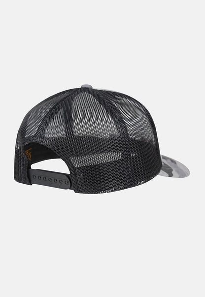 TRUCKER HAT CAMO GREY