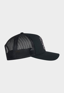 TRUCKER HAT MOTO DADS CLUB BLACK