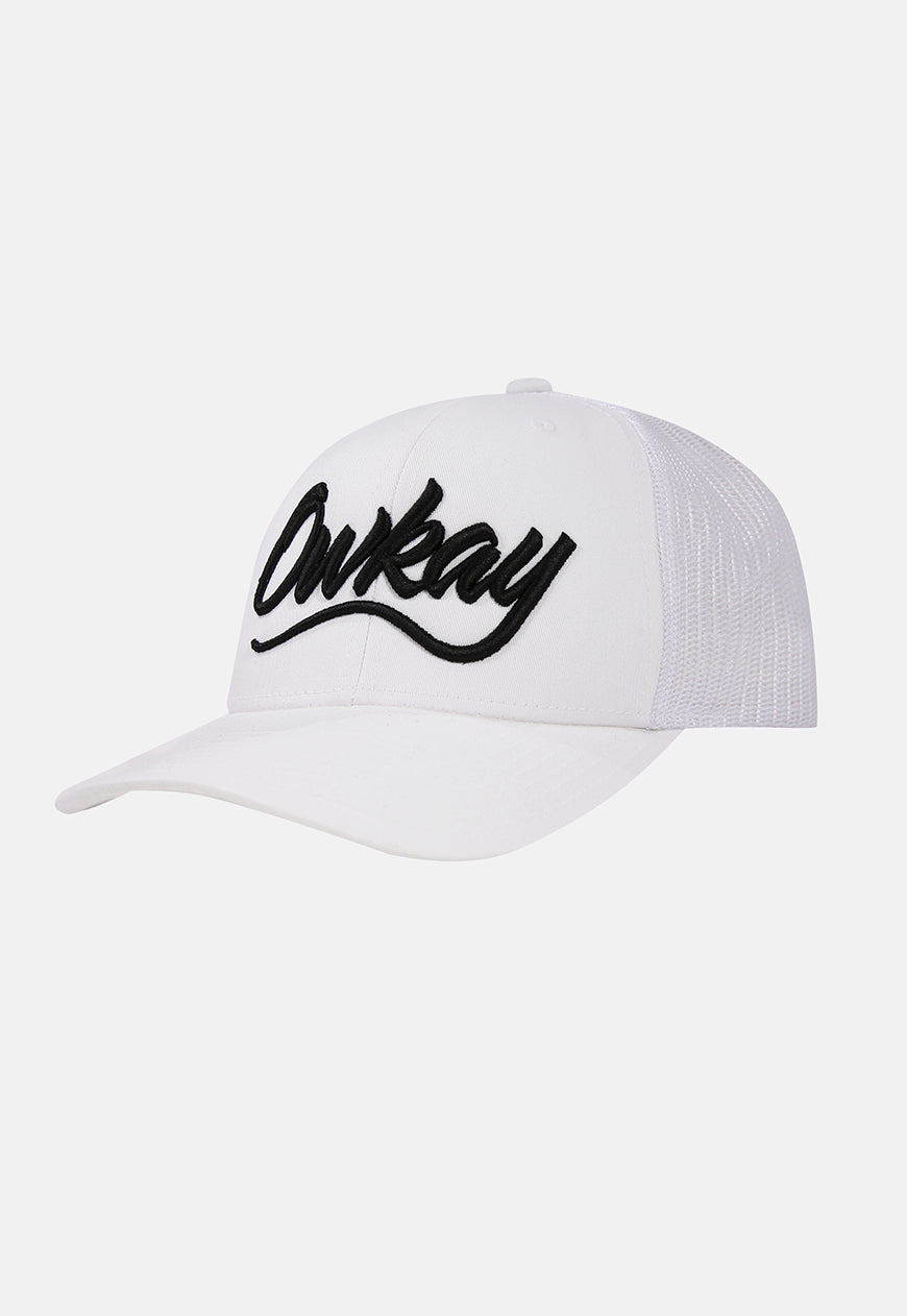 TRUCKER HAT WHITE