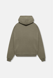 HOODIE EMBOSSED - SAGE