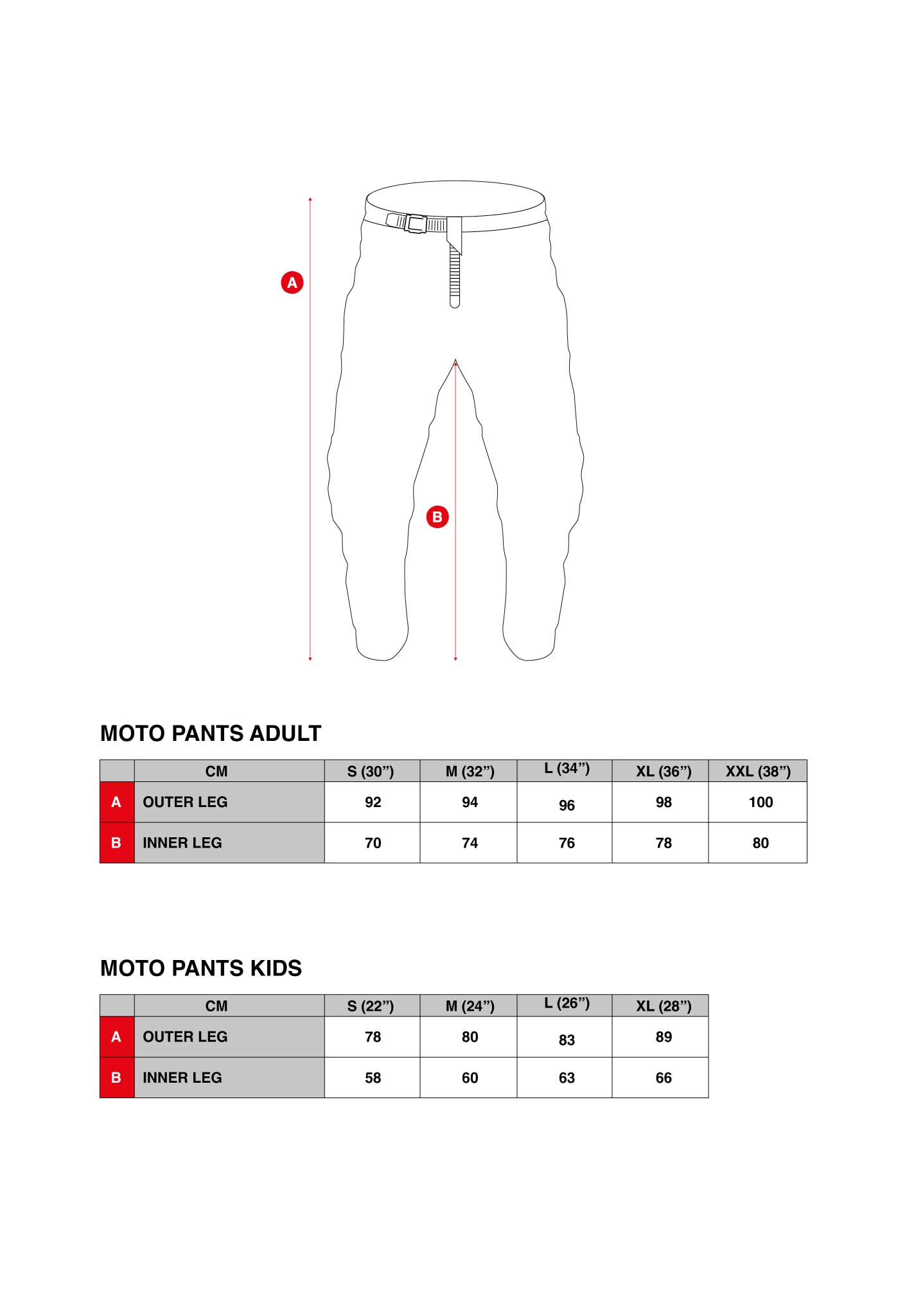 MOTO PANTS - GREY (IN STOCK)