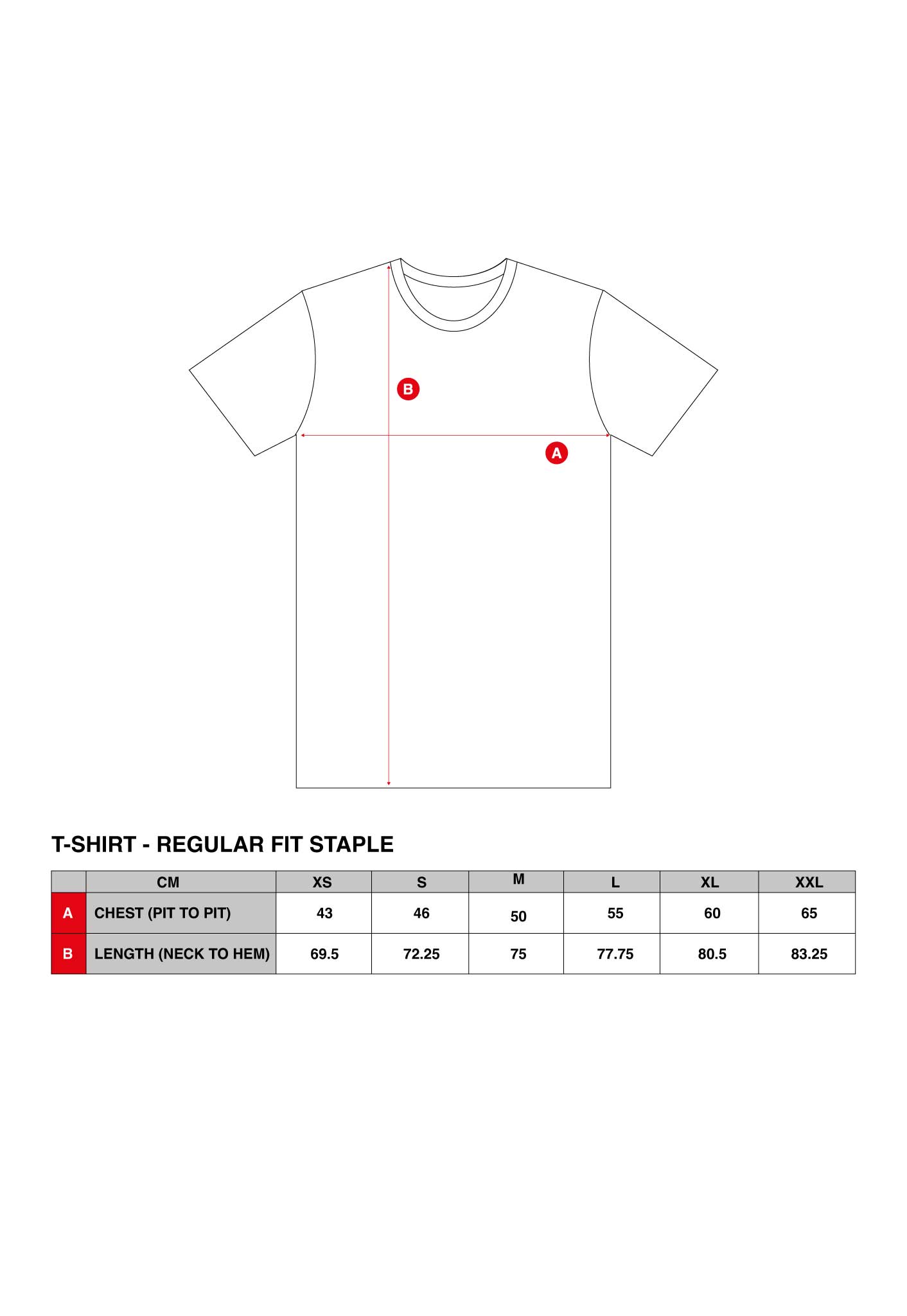 T-SHIRT CO - BLACK